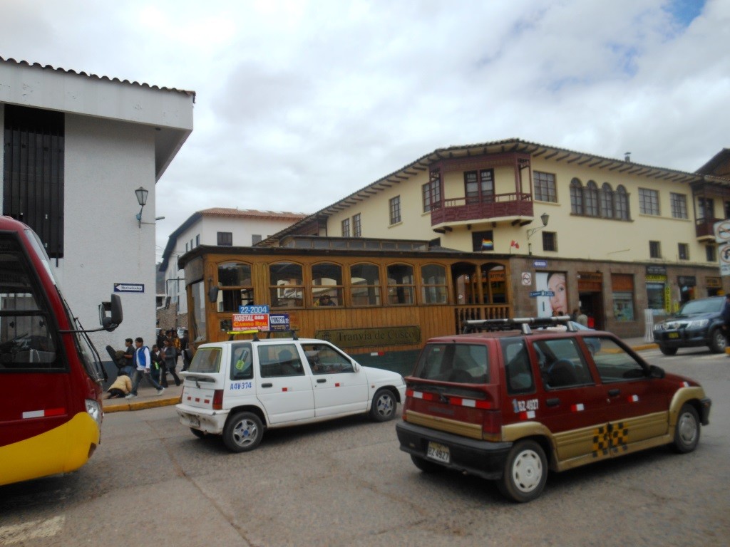 Taxis em Cusco