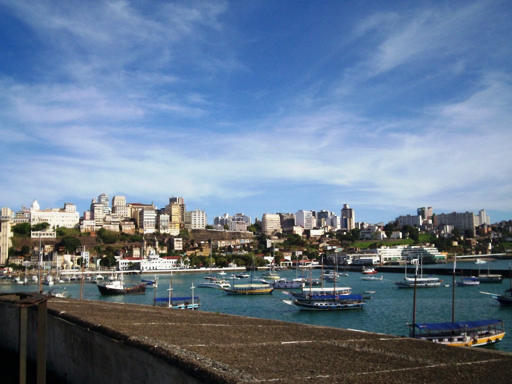 Salvador vista do Forte São Marcelo